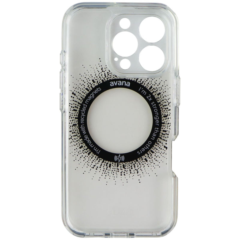 Avana Creations Clear Case for MagSafe for Apple iPhone 16 Pro - Aura Gold