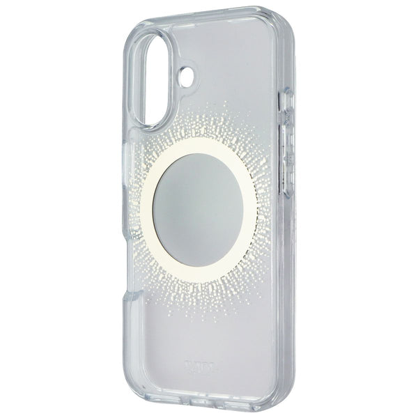 Avana Aura Series Case for MagSafe for Apple iPhone 16 - Clear/Gold