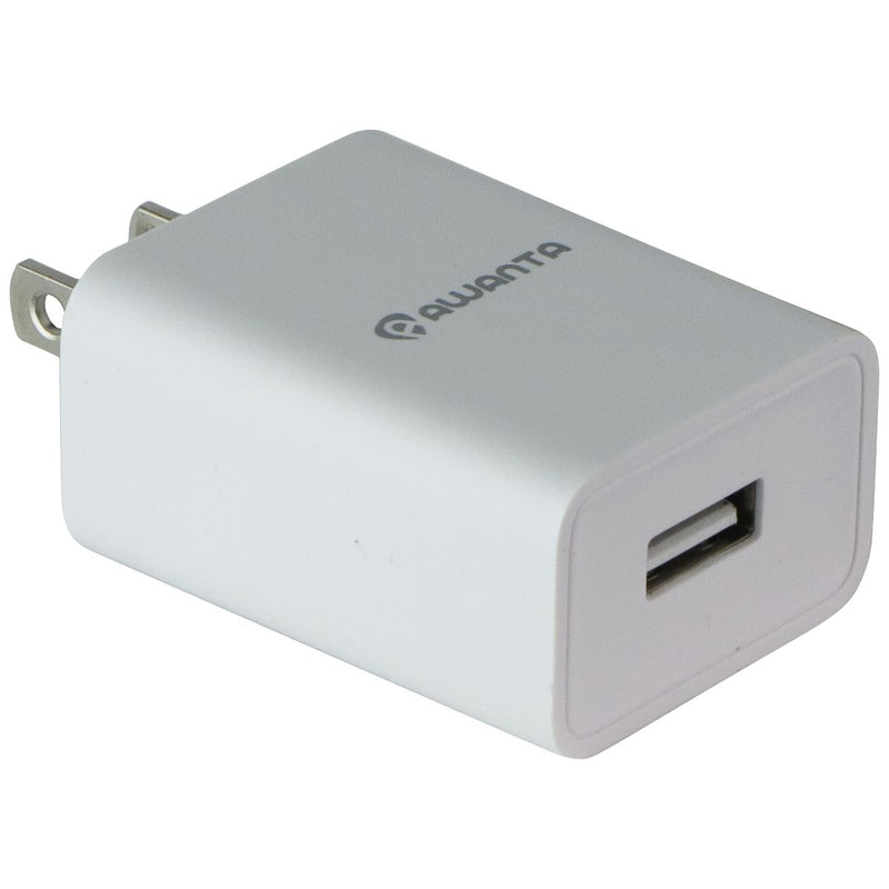 Awanta 5V/2.1A USB-A AC/DC Adapter Wall Charger (AWA-3518WH) - White