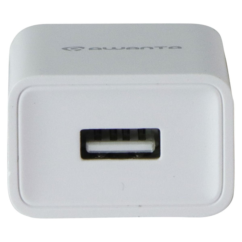 Awanta 5V/2.1A USB-A AC/DC Adapter Wall Charger (AWA-3518WH) - White