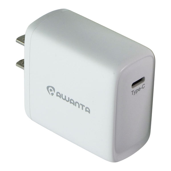 Awanta 65W AC/DC Adapter (5V/3A) Single USB-C - White (AWA-6019WH)