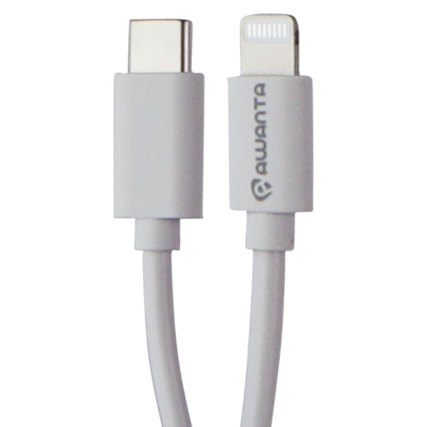 Awanta (3.3-Ft) Lightning 8-Pin to USB-C Charge Sync Cable - White (AWA-5509WH)