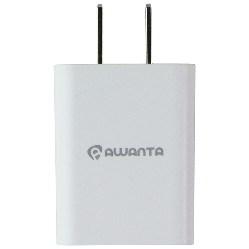 Awanta Single Port (5V/2.4A) USB-A Wall Charger (AWA-3519WH) - White