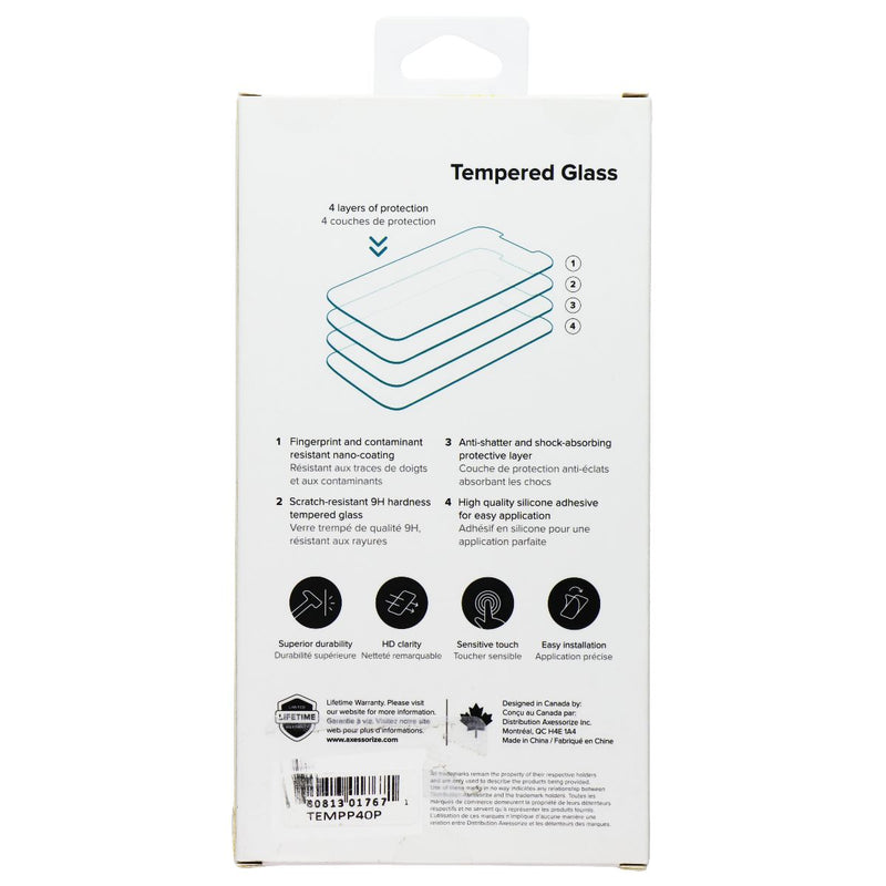 Axessorize Tempered Glass Screen Protector for Huawei P40 Pro