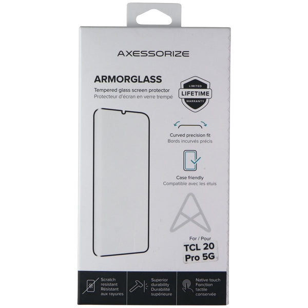 Axessorize ArmorGlass Tempered Screen Protector for TCL 20 Pro 5G