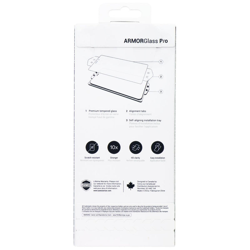 AXS ARMORGlass PRO Premium Screen Protector for Apple iPhone 16 Plus/15 Plus