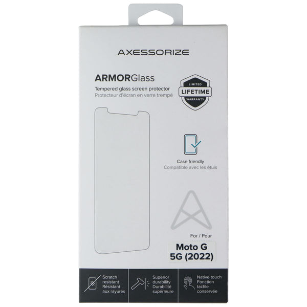 Axessorize ArmorGlass Tempered Glass for Motorola Moto G 5G (2022)