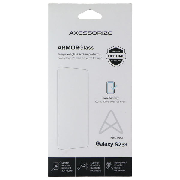Axessorize ArmorGlass Tempered Glass for Samsung Galaxy S23+