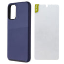 AXS PROTech Plus Pack Case and Screen Protector for Moto G Play 4G (2024) - Blue