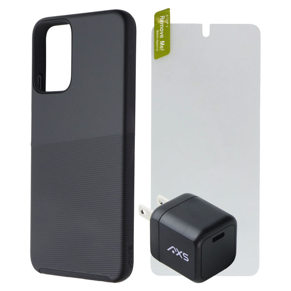 Axessorize AXS Essential Bundle for Motorola Moto G Power 5G (2024) - Black