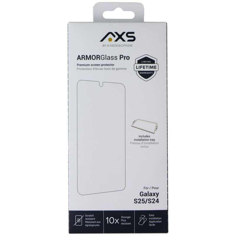 Axessorize ArmorGlass Pro Premium Screen Protector for Samsung Galaxy S25/S24