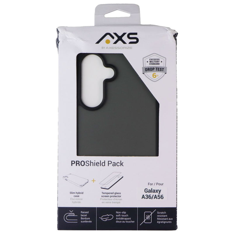 Axessorize PROShield Pack Case and Screen for Samsung Galaxy A36 / A56 - Black