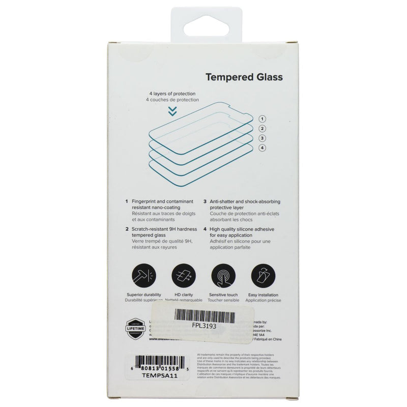 Axessorize Tempered Glass Screen Protector for Samsung Galaxy A11