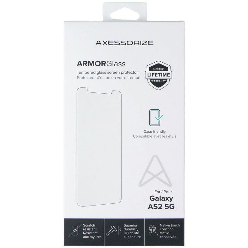 AXESSORIZE ArmorGlass Tempered Glass Screen Protector for Samsung Galaxy A52 5G