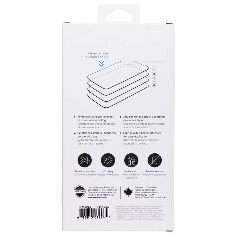 AXESSORIZE ArmorGlass Tempered Glass Screen Protector for Samsung Galaxy A52 5G