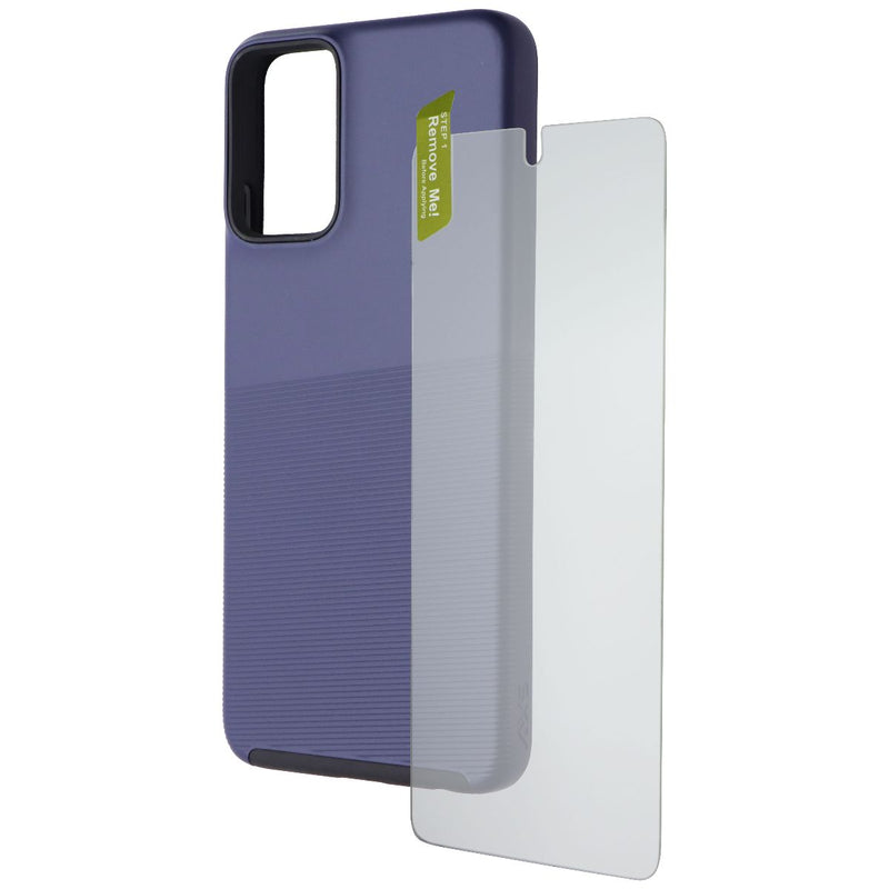 Axessorize ProTech Plus Pack (Case/Glass) for Motorola Moto G 5G (2024) - Blue