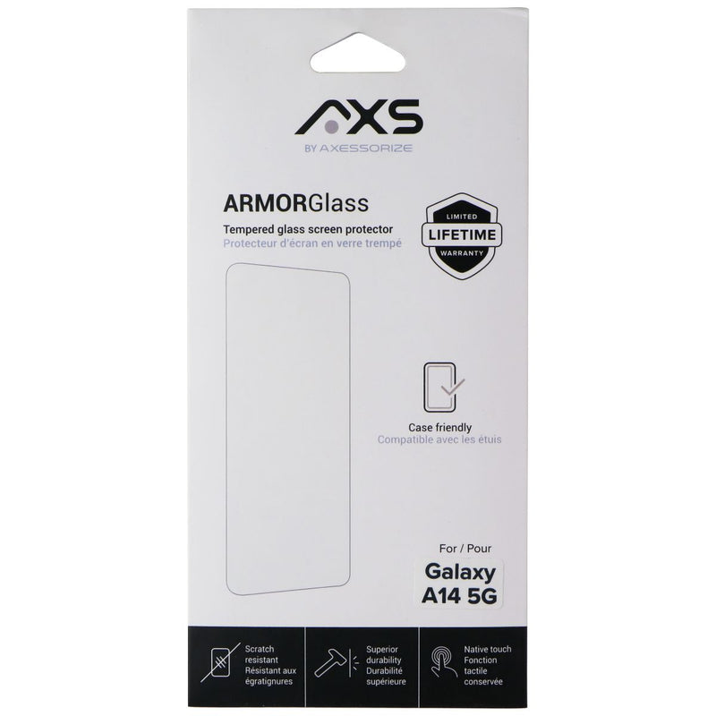 AXESSORIZE ArmorGlass Tempered Glass Screen Protector for Samsung Galaxy A14 5G