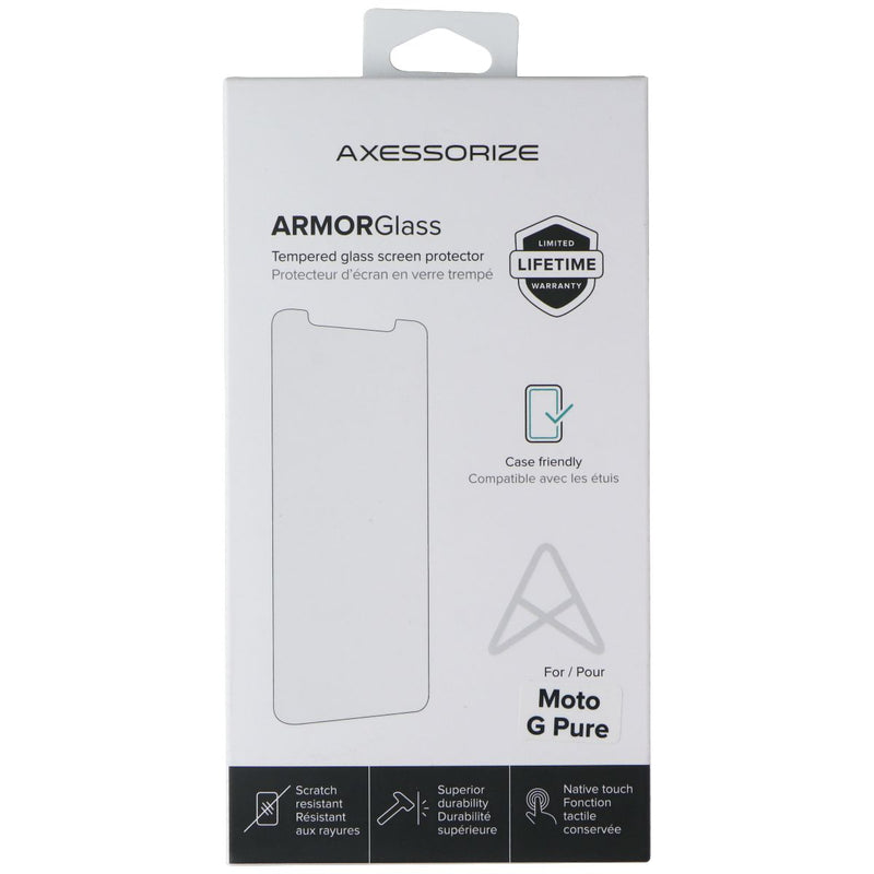 Axessorize ArmorGlass Tempered Glass for Motorola Moto G Pure