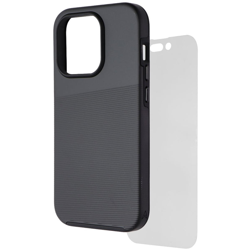 Axessorize Essential Bundle for iPhone 14 Pro with Case/Screen Protector/Adapter