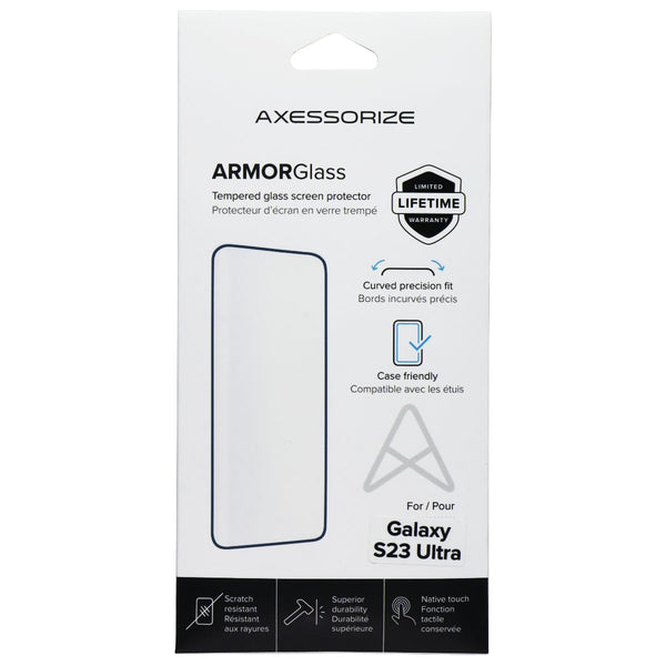 Axessorize ArmorGlass Screen Protector for Samsung Galaxy S23 Ultra