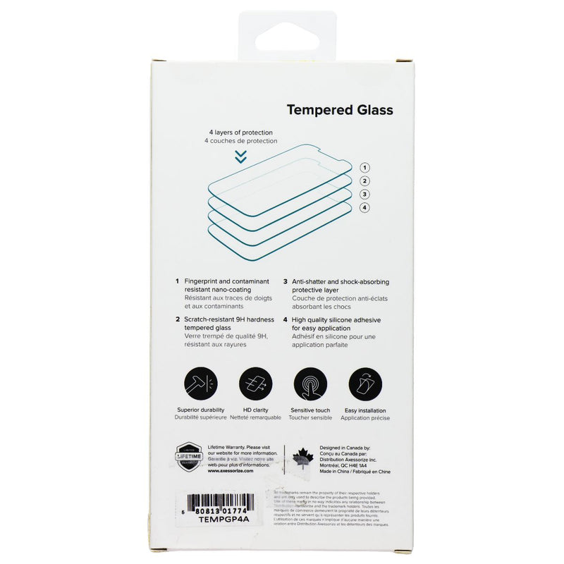 Axessorize Tempered Glass Screen Protector for Google Pixel 4a