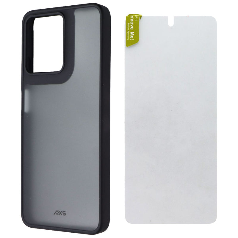 AXS ProShield Pack (Slim Hybrid Case + Glass) for Moto G 5G (2025) - Black
