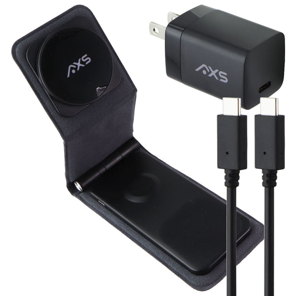 AXS ProCharge 3-in-1 Portable Wireless Charger (AXPWCB)
