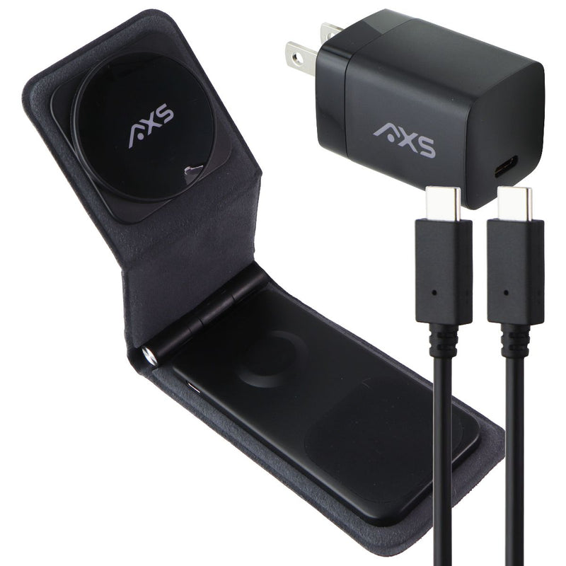 AXS ProCharge 3-in-1 Portable Wireless Charger (AXPWCB)