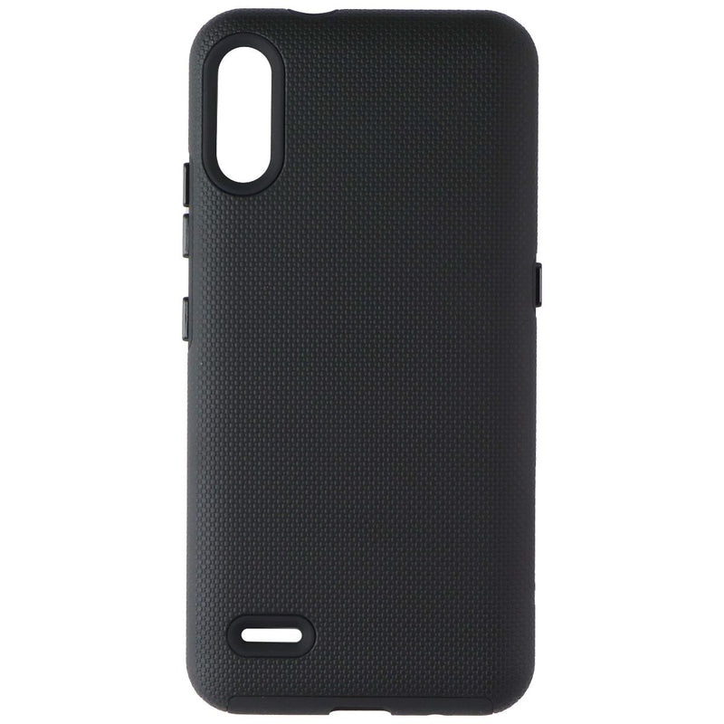 AXS ProTech Rugged Case + ARMORGlass Protection Pack for LG K22 - Black