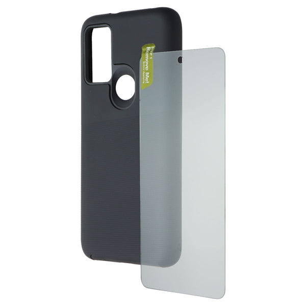 AXS PROTech Plus + ARMORGlass Protection Pack for Moto G Play (2023) - Black