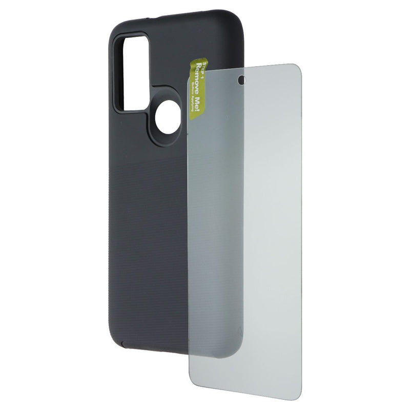 AXS PROTech Plus + ARMORGlass Protection Pack for Moto G Play (2023) - Black