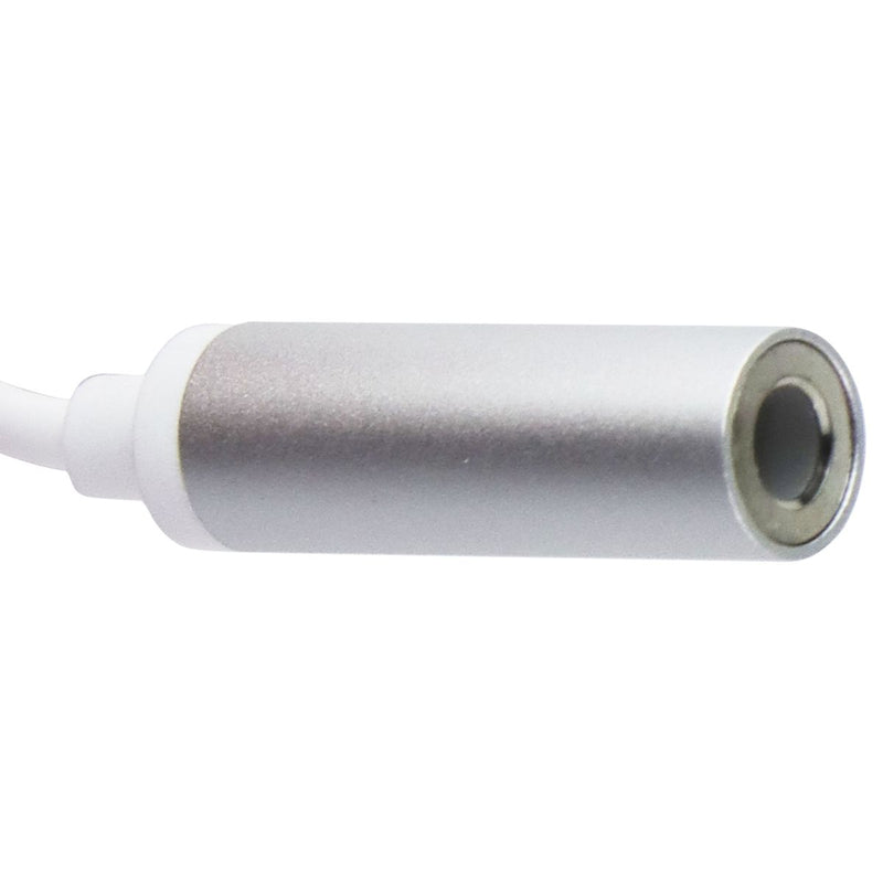 AXS ProCharge 12cm USB-C to 3.5mm Adapter for Music and Calls - White
