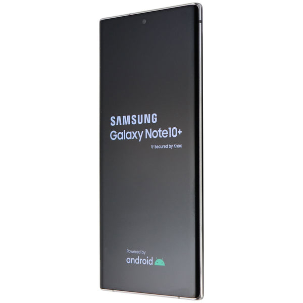 Samsung Galaxy Note10+ (6.8) SM-N975U (UNLOCKED) - 256GB Silver/Black Custom