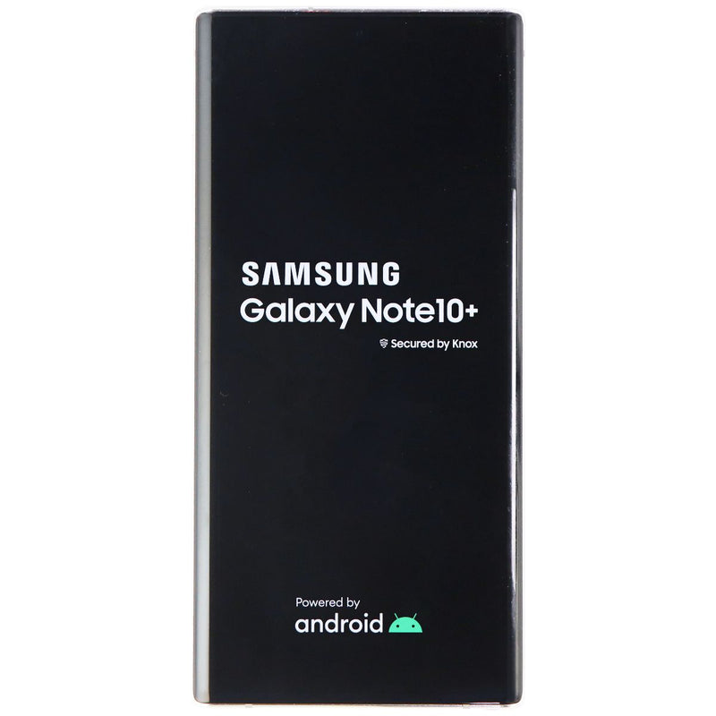 Samsung Galaxy Note10+ (6.8) SM-N975U (UNLOCKED) - 256GB Silver/Black Custom