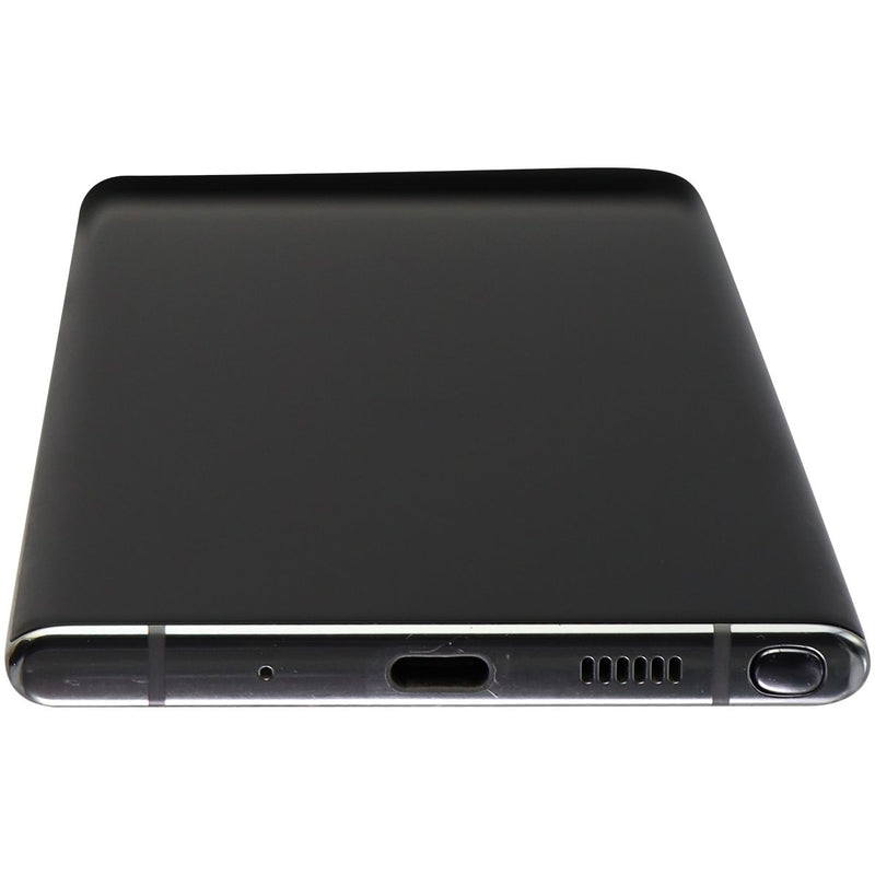 Samsung Galaxy Note10+ (6.8) SM-N975U (UNLOCKED) - 256GB Silver/Black Custom