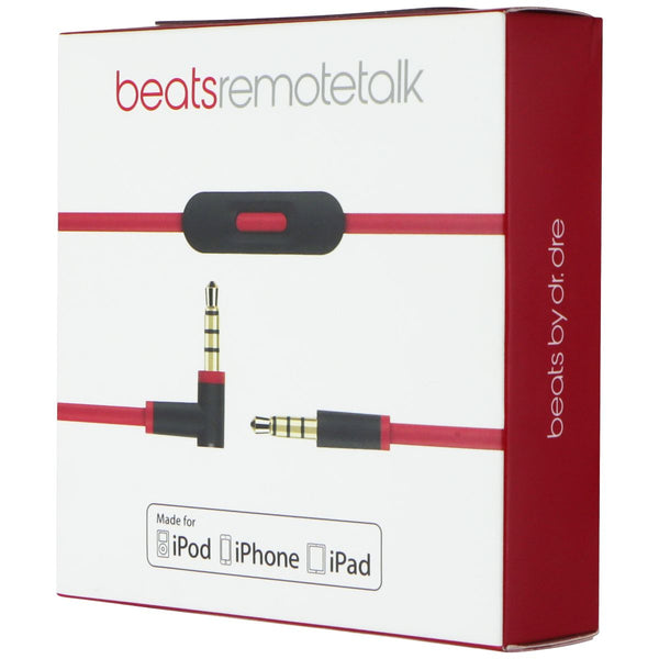 Beats by Dr. Dre (3.5mm AUX) RemoteTalk Cable for Apple Devices - Red