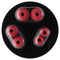 Beats by Dr. Dre Replacement Ear Gel 6 Pack for PowerBeats Pro - RED