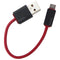 Beats By Dre (6-inch) Universal Micro-USB Charging Cable - Red / Black