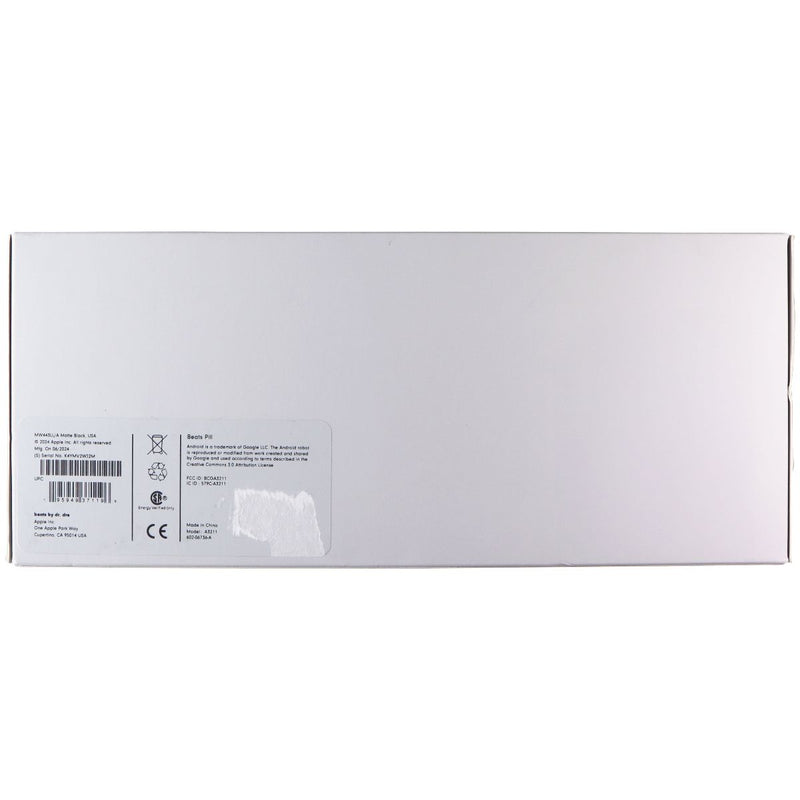 Beats Pill - Portable Bluetooth Speaker - Matte Black (MW443LL/A)