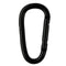 Beats by Dre OEM Carabiner Belt Hook D-ring Keychain - Black/White Logo