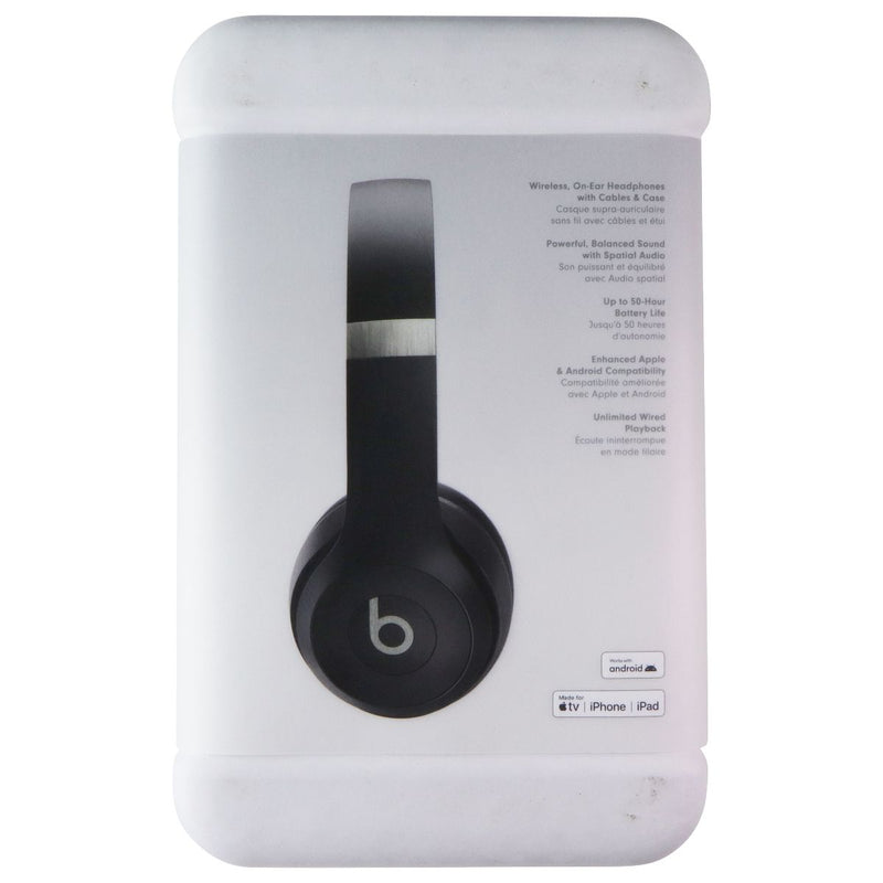 Beats Solo 4 Wireless On-Ear Bluetooth Headphones - Matte Black