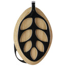 Bellabeat LEAF Activity Tracker with Necklace - Natural Blackwood/Silver Edition