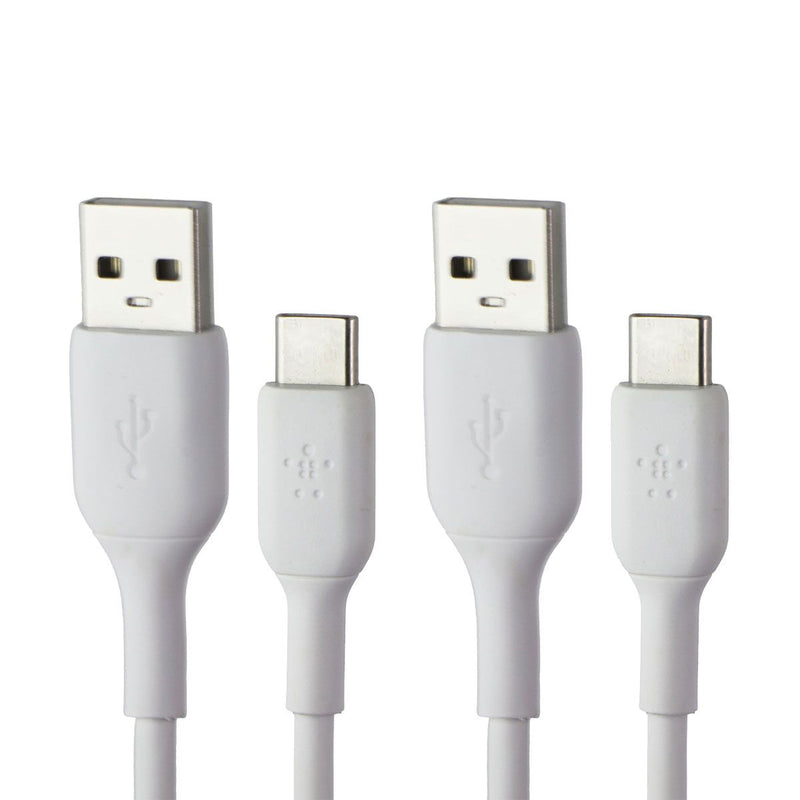 Belkin BoostCharge USB-A to USB-C 3.3FT Cable (2 Pack) - White