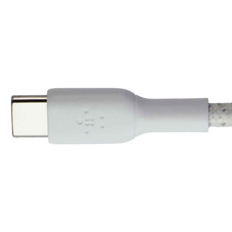 Belkin 6.6FT Boost Charge USB-A to USB-C Braided Cable - White