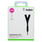 Belkin Headphone Splitter with Y-Shape Design and Double Auxiliary Jacks - Black