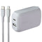 Belkin BoostCharge 42W Dual USC-C/USB-A Wall Charger + USB-C to 8-Pin Cable