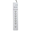 Belkin 7-Outlet Commercial Power Strip Surge Protector - 7ft / White