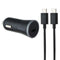Belkin USB-C Car Charger with 4-Foot USB-C to USB-C Cable (3Amp/15Watt) - Black