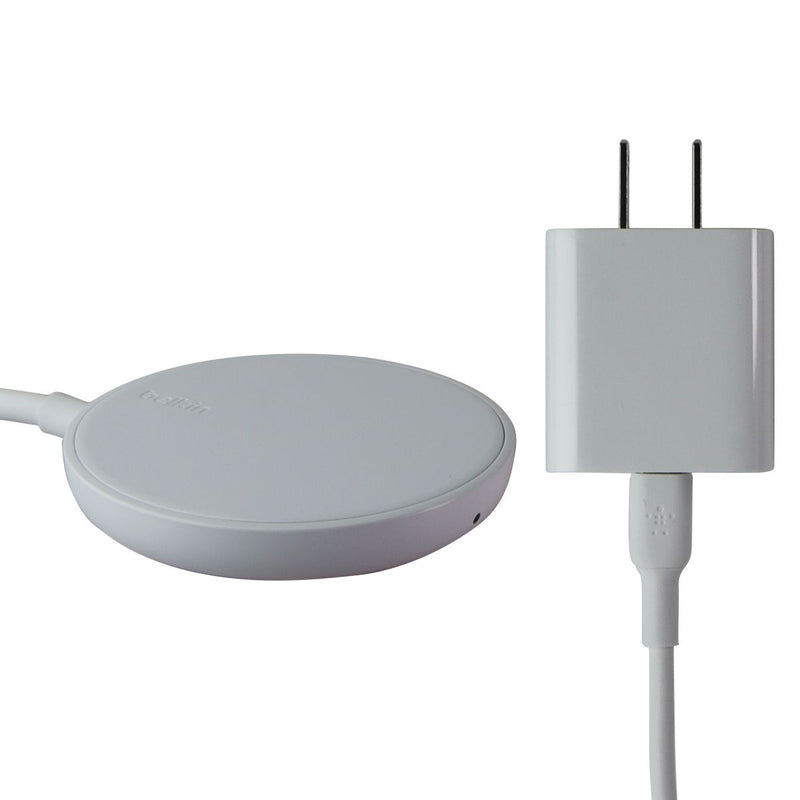 Belkin (2m) BoostCharge Magnetic Portable Wireless Charger Pad - White