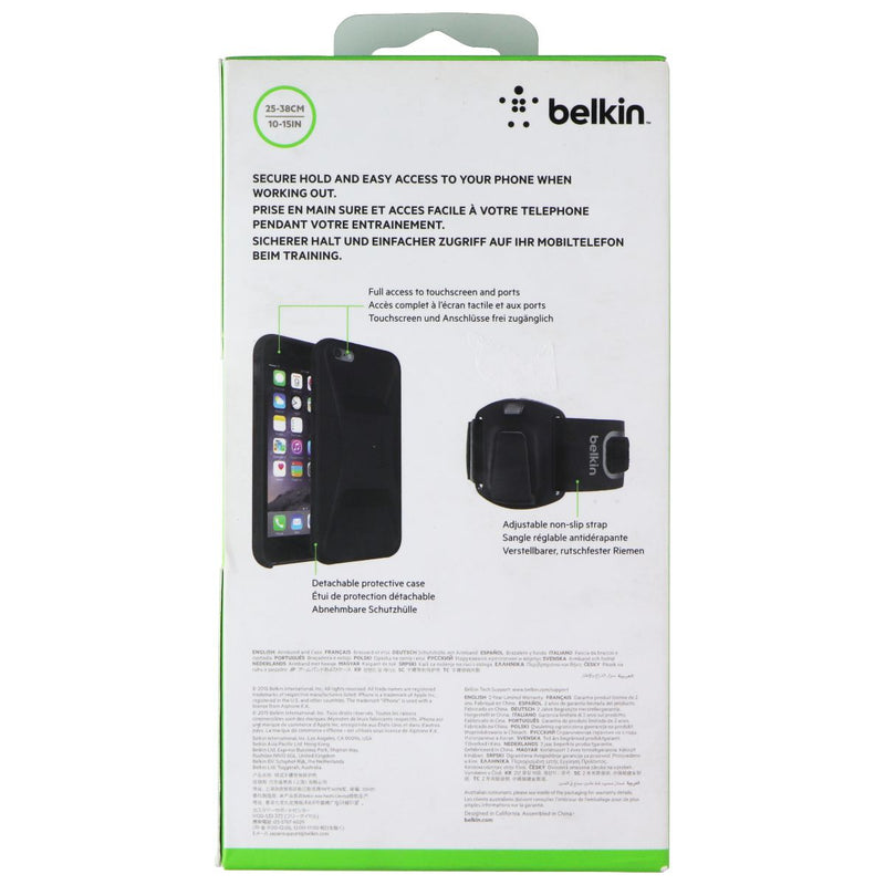 Belkin Clip-Fit Armband & Case for Apple iPhone 6/6S - Black